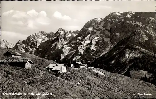 Ak Berchtesgaden in Oberbayern, Oberahornalm, Hoher Göll