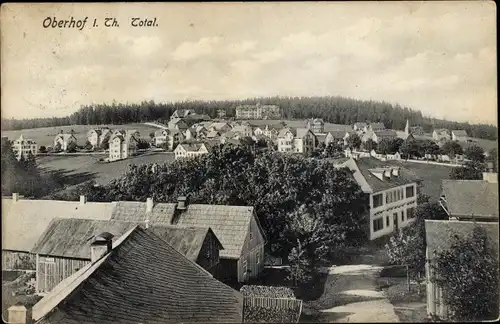 Ak Oberhof im Thüringer Wald, Totalansicht