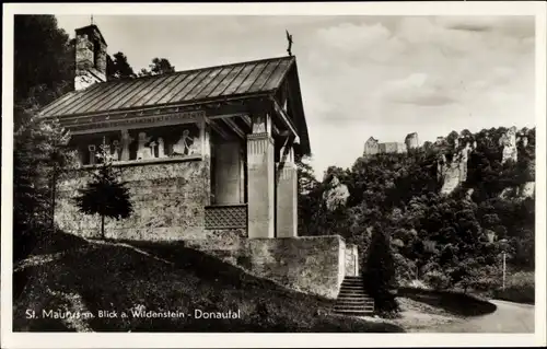 Ak St. Maurus im Feld Beuron Württemberg, Wildenstein