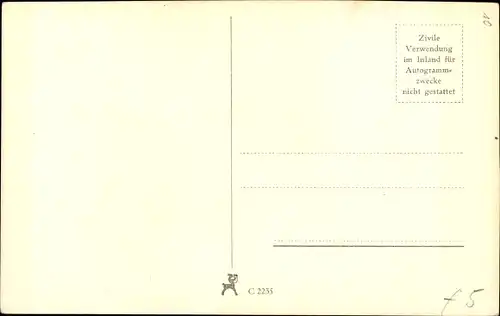 Ak Schauspielerin Carola Höhn, Portrait, Autogramm