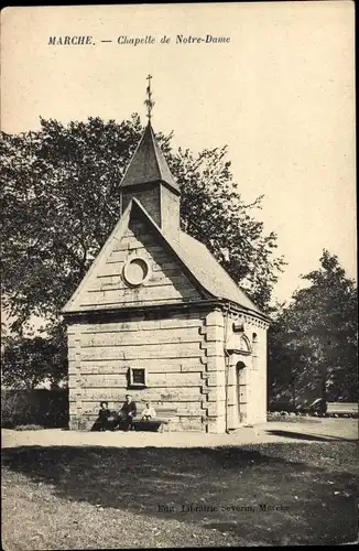 Ak Marches en Famenne Wallonien Luxemburg, Kapelle Notre Dame