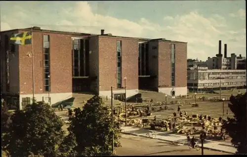 Ak Stockholm Schweden, Medborgarhuset vid Södra Bantorget