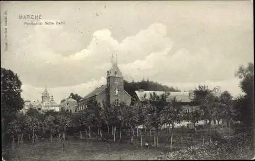 Ak Marche en Famenne Wallonien Luxemburg, Pensionnat Notre Dame