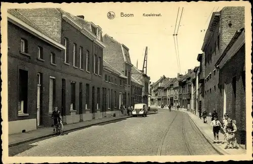 Ak Boom Flandern Antwerpen, Kapelstraat