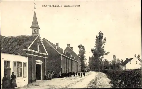 Ak Sint Gillis Waas Ostflandern, Eekbergstraat