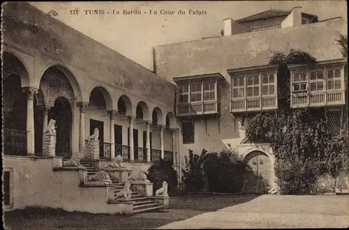 Ak Tunis, Tunesien, Le Bardo, La Cour du Palais