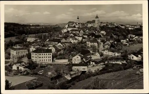 Ak Nové Město nad Metují Neustadt an der Mettau Reg. Königgrätz, Gesamtansicht