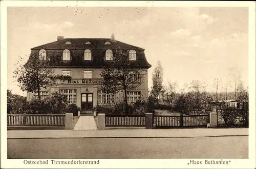 Ak Ostseebad Timmendorfer Strand in Holstein, Haus Bethanien