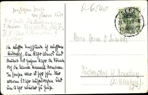 Ak Ernsee Gera in Thüringen, Waldschlößchen