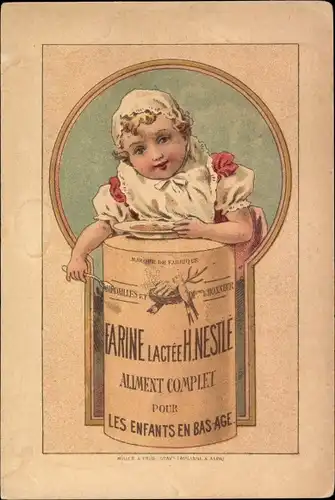 Ak Reklame, Nestle Kindermehl