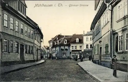 Ak Mühlhausen in Thüringen, Görmar Straße