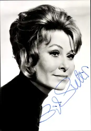 Ak Schauspielerin Sonja Sutter, Portrait, Autogramm