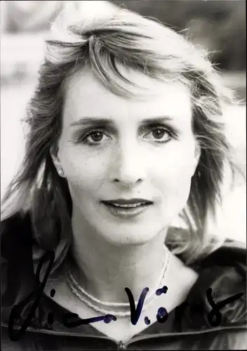 Foto Schauspielerin Diana Körner, Portrait, Autogramm