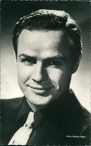 Ak Schauspieler Marlon Brando,  Portrait