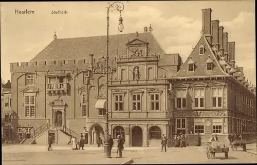 Ak Haarlem Nordholland Niederlande, Stadhuis