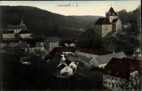 Ak Liebstadt Erzgebirge Sachsen, Schloss