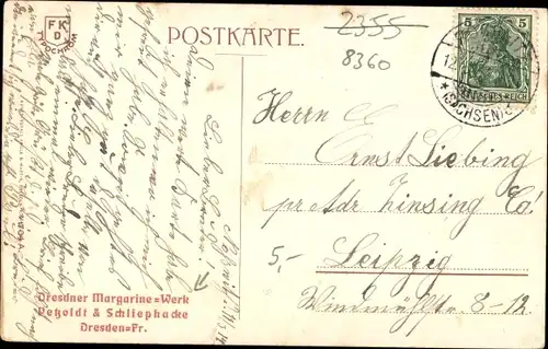 Ak Sebnitz Sächsische Schweiz, Luftbild