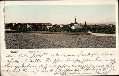 Ak Maxen Müglitztal in Sachsen, Panorama