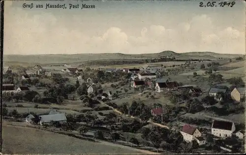 Ak Hausdorf Glashütte im Osterzgebirge, Panorama