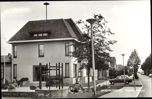 Ak Moercapelle Moerkapelle Südholland, Rathaus