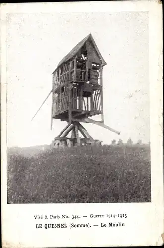 Ak Le Quesnel-Somme, Le Moulin