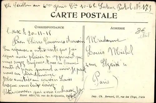 Ak Le Quesnel-Somme, Le Moulin