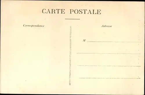 Ak Rue Somme, Rathaus