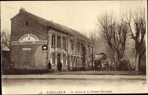 Ak Bazeilles Ardennes, Maison de la Derniere Cartouche