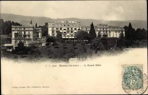 Ak Divonne les Bains Ain, The Grand Hotel