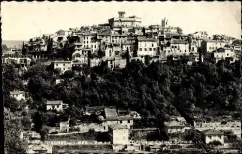 Ak Cagnes sur Mer Alpes Maritimes, Altstadt, Château des Grimaldi