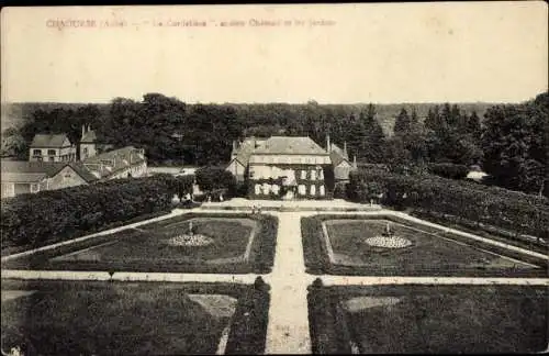 Ak Chaourse Aisne, ehemaliges Schloss La Cordelière