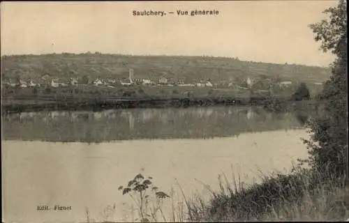 Ak Saulchery Aisne, Gesamtansicht