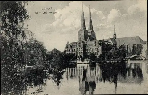 Ak Hansestadt Lübeck, Dom, Museum