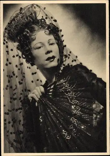 Ak Schauspielerin Maria Bard, Portrait