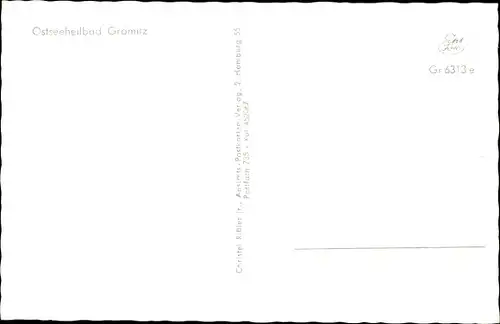 Ak Ostseebad Grömitz in Holstein, Seebrücke, Schiff