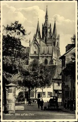 Ak Erfurt in Thüringen, Dom