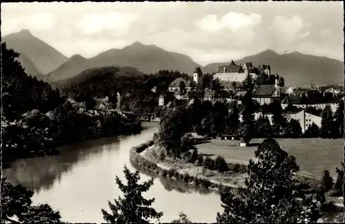 Ak Füssen im Ostallgäu, Schloss