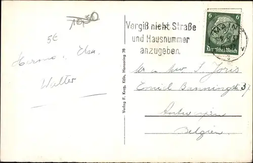 Ak St. Goar am Rhein, Burg Rheinfels