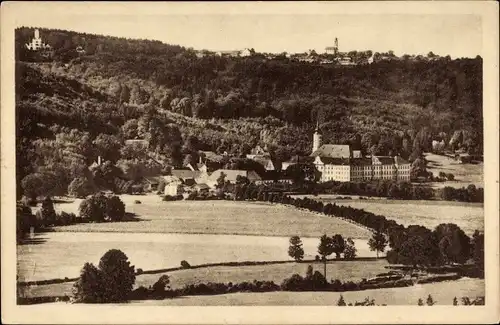 Ak Schäftlarn Oberbayern, Kloster Schäftlarn, Hohenschäftlarn