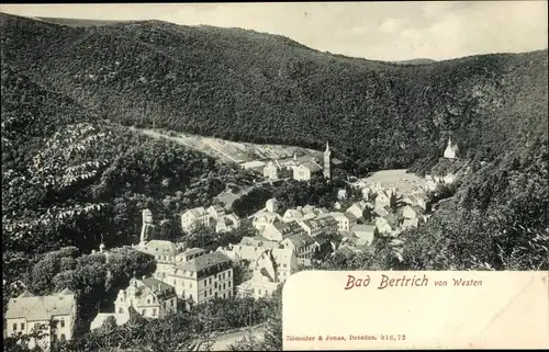 Ak Bad Bertrich an der Mosel Eifel, Blick von Westen