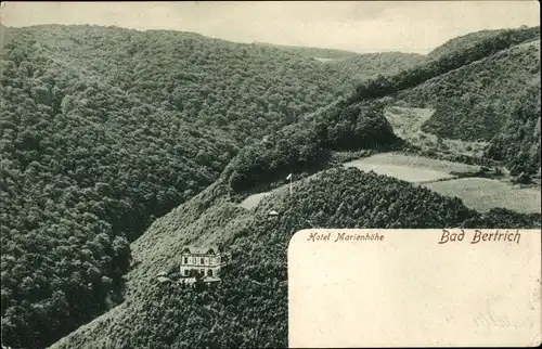 Ak Bad Bertrich an der Mosel Eifel, Hotel Marienhöhe