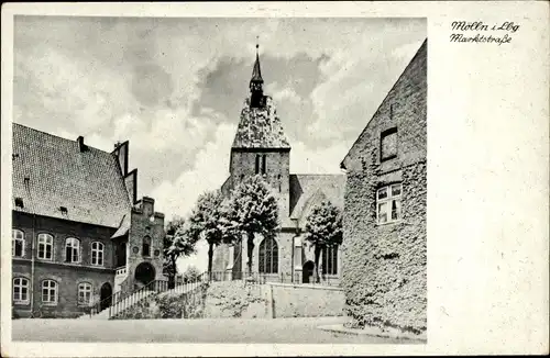 Ak Mölln im Herzogtum Lauenburg, Marktstraße