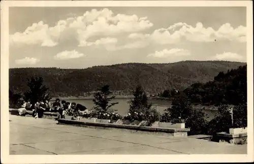 Ak Vöhl am Edersee Hessen, Jugendherberge Hohe Fahrt