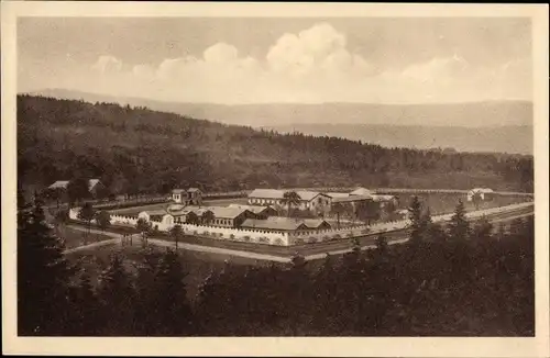 Ak Bad Homburg vor der Höhe Hessen, Römerkastell Kastell Saalburg, Blick vom Fröhlichen Mannskopf