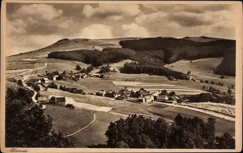 Ak Abtsroda Poppenhausen an der Wasserkuppe Rhön, Panorama