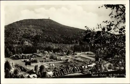 Ak Oybin in der Oberlausitz, Hochwald, Panorama