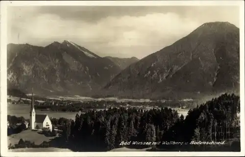 Ak Bad Wiessee in Oberbayern, Wallberg, Bodenschneid