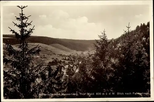 Ak Fehrenbach Masserberg in Thüringen, Panorama