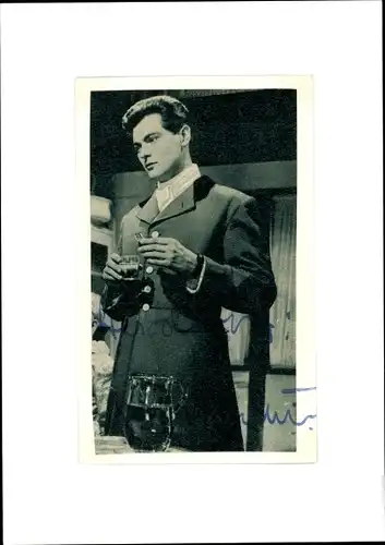 Ak Schauspieler Siegfried Breuer jr., Portrait, Autogramm