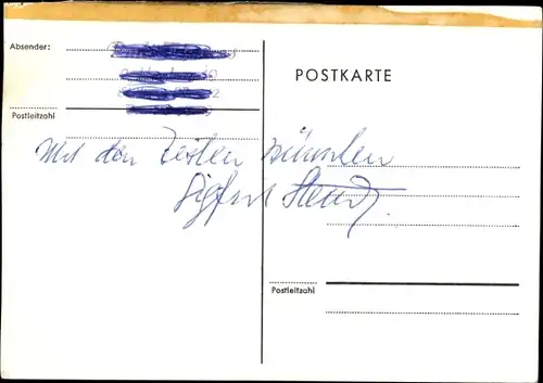 Ak Schauspieler Sigfrit Steiner, Portrait, Autogramm